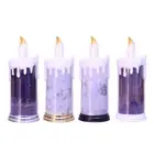 Eid Mubarak Lamp LED Tealight Battery Operated Flameless Candles Light