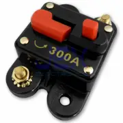 300 Amp In-Line Circuit Breaker Solar/Audio/Car/RV 300A/300AMP Fuse 12V/24V DC