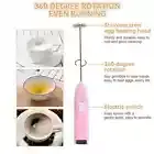 Mini Electric Handheld Milk/Coffee/Protein Shake/Egg Foamer Wireless Whisk