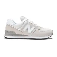 在飛比找Yahoo奇摩購物中心優惠-New Balance 574 男女 米灰 復古 麂皮 運動