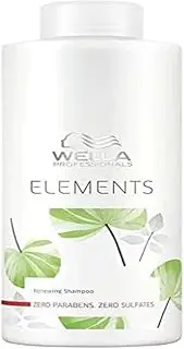 Wella Professionals Elements Calming Shampoo, Formulated with Natural Ingredients, Sulphate and Silicone Free Shampoo, For All Hair Types, 1000mL