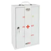 Mediq First Aid Emergency Industrial Office Workplace Response Kit ARTG Register- Metal Wall Cabinet