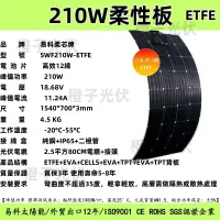 在飛比找蝦皮商城精選優惠-210w柔性太陽能軟板 A級12線 日本進口ETFE材質 2