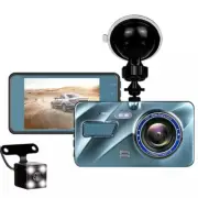 Dual Lens Car DVR Dash Cam Video Recorder Front and Rear Camera Motion Detection