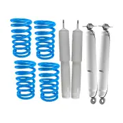 Front Rear Raised Gabriel Ultra Shocks + Coil Springs for Jeep Wrangler TJ
