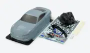 TAMIYA RC Car Body 1/10 Ford Mustang GT4 Body (Corsa Gray Painted) 47485