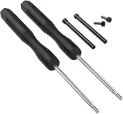 Watch Band Lug Link Pins Fit for Garmin Fenix 7X/6X/Fenix 5X/Fenix 3 Screw Accessory, 26mm Metal Replacement Screws with 1Pair Screwdrivers Removal Tool for Garmin Tactix 7/ Descent Mk1