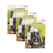 3x 5pc Yard Master Plastic Hose Sprayer & Fitting Set Outdoor Camping Grn/Black