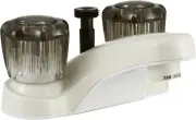 Dura Faucet DF-PL720S-BQ RV Lavatory Diverter w/ Knob Handles (1209.1672) (R)