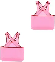 [Yardenfun] 2pcs Oxford Cloth Kitchen Aprons for Women Clothes Drying Apron for Wet Clothes Pockets