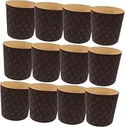 TOPPERFUN 25pcs Cake Paper Liners Baking Cups for Muffins Cupcakes and Bread for Parties and Celebrations Versatile Greaseproof Paper Pans for