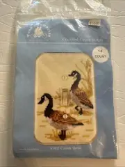 Fond Memories Counted Cross Stitch Switchplate Kit S1402 Canada Geese