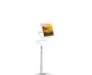 Universal Creative Retractable Lazy Phone Holder Tablet IPAD Metal Bracket Gooseneck Phone Holder-Silver