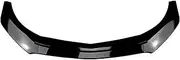 Car Front Spoilers for M&ercedes for B&ENZ A Class W176 A200 A260 A45 AMG 2013-2018 Car Front Shovel Front Bumper Splitter Spoiler Diffuser Protector MKYKEGEAVF(Glossy Black)