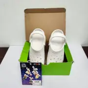 Crocs Classic Clog Space Jam A New Legacy White Comfort Sandals M5 W7