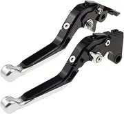 Motorcycle Brake Clutch Levers,For SUZUKI GSR750 GSXS750 GSR GSX-S 750 2011-2020 2019 2018 2017 2016 2015 2014 2013CNC Motorcycle Folding Extendable Clutch Brake Levers Aluminum Brake Clutch Levers