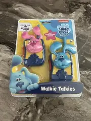 Blues Clues & You Character Walkie Talkies with Extended Range Static Free