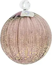 [Glass Of Venice] Murano Glass Medium Christmas Ornament - Purple