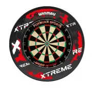 Formula Sports Micro Band 3 Dart Board and Winmau Xtreme Red Retro Dartboard ...
