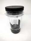 Ninja Foodi 14oz Power Nutri Bowl Smoothie Maker Blender Cup & Storage Lid, New