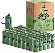 Beco Unscented Poop Bags 720pk w/Dispenser
