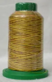 ISACORD 40, Machine Embroidery Thread 1000m Colour 9975 Varigated AUTUMN HARVEST