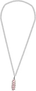 [KALLORY] Crystal Pendant Necklaces Charm Necklace Locket Beaded Necklace Jewelry Layered Necklace for Women Pendant for Crafts Hexagon Decor Accessory for Crafts Purple Natural Crystal