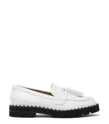 MILA LIFT PEARL LOAFER in WHITE for Women