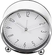 MINAOLULUS Silent Alarm Clock Bedside Clock for Bedrooms Battery Operated Stylish Design for Heavy Sleepers for Home and Office Decor