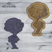 Mr Bean Cookie Cutter and Embosser - 10cm x 6.4cm