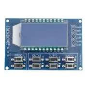 Square Wave Signal Generator with LCD Display and Wide Frequency Range