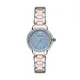 EMPORIO ARMANI 優雅格調時尚腕錶-銀X藍-AR11597-32mm