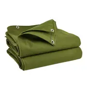 3 Types Army Heavy Duty Canvas Tarp Tarpaulin Sun Blocked Waterproof
