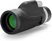 Monocular Telescope - 40x60 Waterproof Portable Monocular with Adapter for Smartphone, BAK4 Prism for Bird Watching, Hunting, Camping and Travel