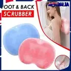Bath Shower Foot And Back Scrubber Body Scrubber Cleaning Mat Exfoliating Brush