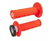 ODI Emig V2 Lock-on Grips Half Waffle, white