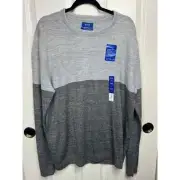 Apt.9 Seriously Soft Merino Wool Knit Crewneck Sweater Mens Pullover XXL