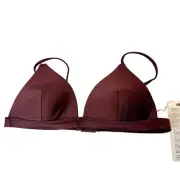 Zimmermann Triangle Bikini Top - Burgundy NWT Size 1 A/B SMALL