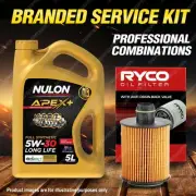 Ryco Oil Filter 5L APX5W30D1 Engine Oil Service Kit for Saab 9-3 1.9 TTiD 1.9L (for: Saab)