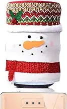 Water Jug Cover - Reusable Water Dispenser Dust Shield, Decorative Water Barrel Sleeve | Stretch Fabric Water Bottle Cover for Home , Christmas Themed Bucket Protector for 5 Gallon Containers