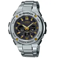 在飛比找旋轉拍賣優惠-CASIO G-SHOCK G-STEEL系列 強悍閃銀不鏽