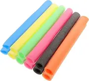 Abaodam 12pcs Trampoline Pole Foam Sleeves Collision Protective Covers for Jumping Bed Poles Safety Padding Compatible with Various Trampoline Brands Soft Foam Tubes for Protection