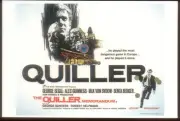 Modern FILM POSTER Postcard: QUILLER (George Segal, Alec Guinness). Free UK Post