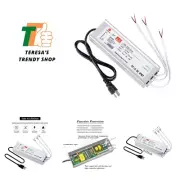 LED Driver 300 Watts 100W X3 25A Waterproof Power Transformer Adapter 90-265...