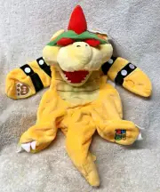BOWSER super mario bros world 2018 build a bear workshop babw unstuffed NEW