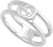 [Gucci] Interlocking G Ring Japan Size 14 Silver 797029 J8400 8106 No. 13, Sterling Silver, No Gemstone