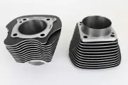 HARLEY M8 Big Bore Black Cylinder Set fits 2017-UP FLT, 2018-UP FXB,