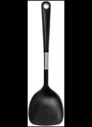 New IKEA 365+ HJÄLTE Wok turner, stainless steel/black, spatula 501.494.66