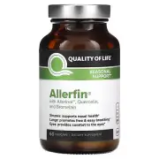 2 X Quality of Life Labs, Allerfin, 60 Vegicaps