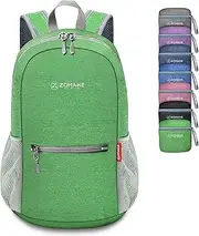 ZOMAKE 10L Travel Backpack - Lightweight Folding Backpacks, Small Hiking Daypack for Camping Outdoor Walking Cycling Holiday